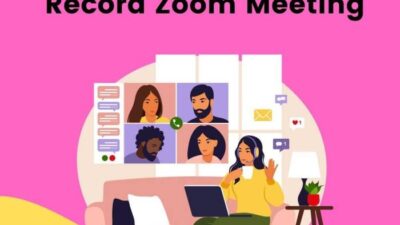 Cara Mudah Record Zoom Di PC & Laptop