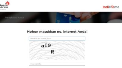 Melihat Sisa Pemakaian Internet IndiHome