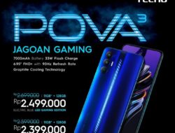 TECNO POVA 3 Spesifikasi dan Harga Terbaru 2022