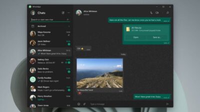 Aplikasi WhatsApp Untuk Windows Resmi Dirilis