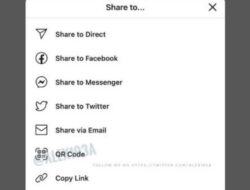 Cara Membagikan Konten Instagram Dengan Kode QR