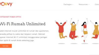 Daftar Harga Paket Groovy Internet Terbaru 2022