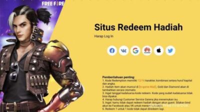 Update Kode Redeem FF