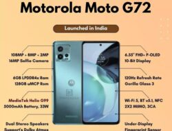 Motorola Moto G72 Spesifikasi dan Harga di Indonesia