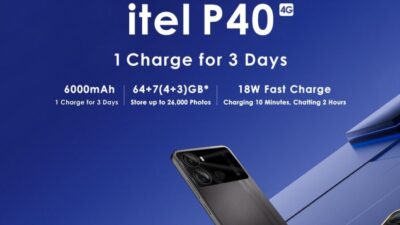 Spesifikasi Lengkap Itel P40 Harga Murah Baterai 600 mAH