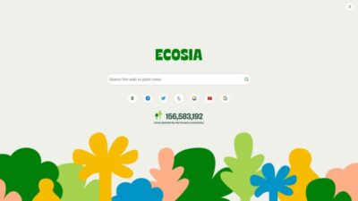 Aplikasi Browser Tercepat Di HP Ecosia 2023