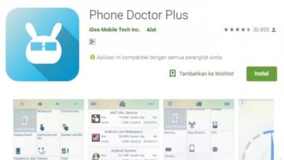 Aplikasi Cek Spesifikasi HP Terbaik Phone Doctor Plus 2023