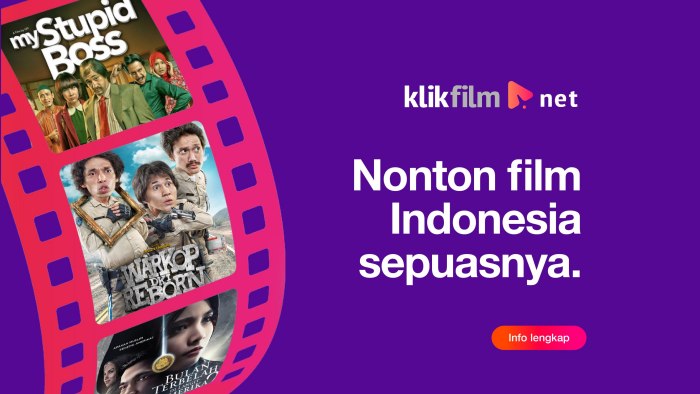 KlikFilm Aplikasi Nonton Film Di HP Gratis