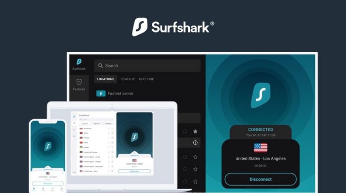 Surfshark VPN Aplikasi VPN Tercepat 2023
