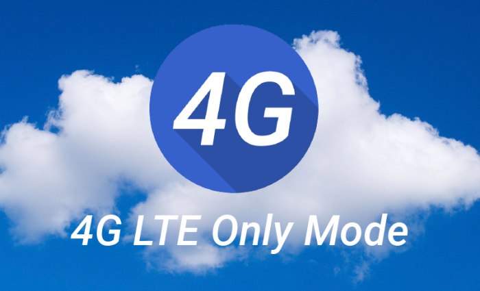 4G LTE Only 4G LTE Mode Aplikasi Kunci 4G Terbaik 2023
