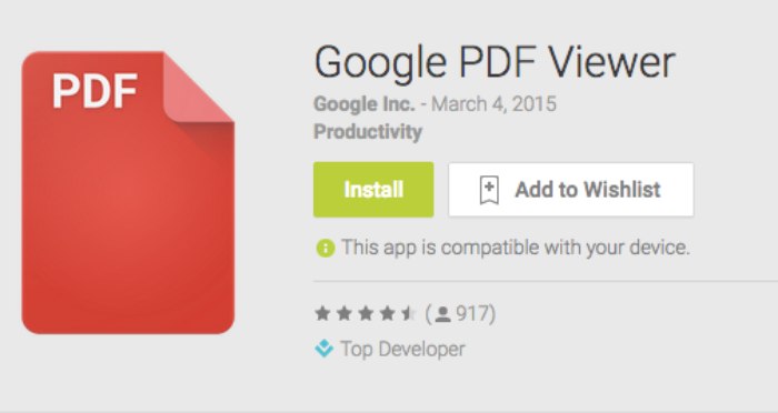 Google PDF Viewer Aplikasi PDF Di HP Gratis